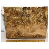 block of Burl wood - approx 13"x11"x2 1/2"
