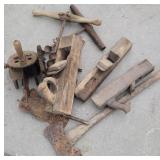 Block plains, axes, augers