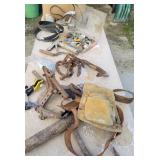 Tool picked, hardware, drill, clamp, etc