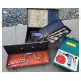 Valve seat grinder, misc tools