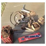 Tire chains, saw blade, propeller, etc