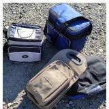 4 soft coolers