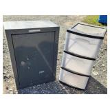3 drawer parts cabinet and metal cabinet no key