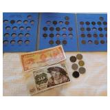 Foreign money/coins and tokens