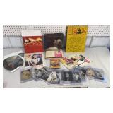 Box of retro erotica books, photos & programs