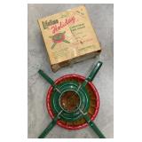 retro Christmas tree stand w/ original box