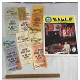 Watkins Glen put passes (77-81) & Oswego Speedway