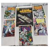 Silver Sable & Battlestar Galactica Marvel comic