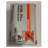 Winchester 12ga 2¾ slugs no shipping