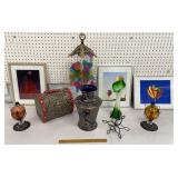 Decorative household vases, oil lamps, art, wall