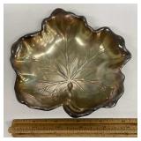 Reed & Barton sterling silver leaf dish
