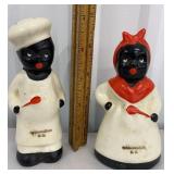 Souvenir Black Americana s&p shakers from