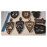 8 iron trivets