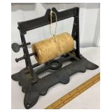 Fantastic cast iron countertop string holder