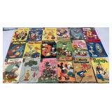 Box of vintage Dell & Gold Key comic books -