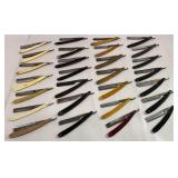 28 old flat razors