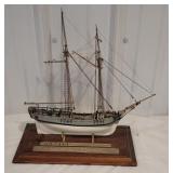 Saltana colonial schooner ship model