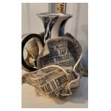 Pottery - Newspot handled vase by Larry Krogh