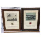 2x$$ - 2 framed prints about the Vin Fiz