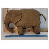 Very old leather elephant