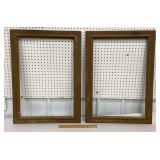Pair of nice frames approx 22"x30"