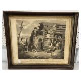 Framed print The Arkansas Traveler