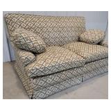 Down filled love seat from the Amory Houghton