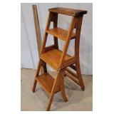 Oak Step stool ladder