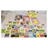 Pokemon cards, comic