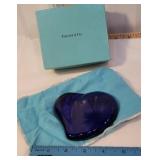 Blue Tiffany heart with original box