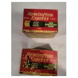 2x$ Remington 20ga 7½ and 4 shot