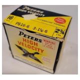 Peters 16ga 2¾ full box