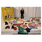 Ken doll and accessories - Barbie books