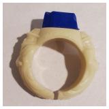 The Shadow "Blue Coal" Ring, 1941 Radio Promo