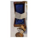 Vintage Geneva pocket watch with interesting note