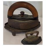 2 sad irons & trivits