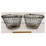 2 wire egg baskets