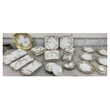 Box of misc Limoges China & 1 from England