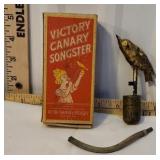 Victory Canary songster toy with original box