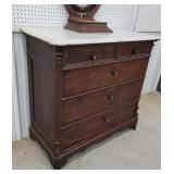 Marble top dresser 43"20"40" ** The mirror is