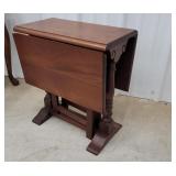 Small drop leaf stand