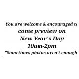 Come Preview - NEW YEARS DAY 10am-2pm