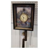 W. German Linden Shadow Box cuckoo clock