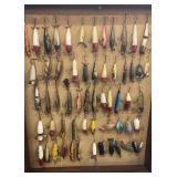 55++ fishing lures - showcase is being sold