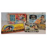 Box retro games - trouble, lotto, head of class,