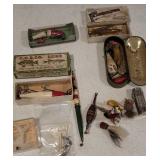 Misc fishing lures etc