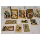 Beautiful trade cards - Garland stoves, cream