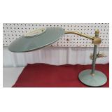 Funky green mid-century lamp- Dazor