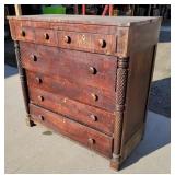 Early 2 over 4 dresser needs work