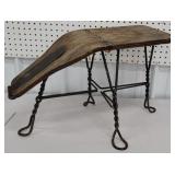 1920s EJs shoe fitting stool